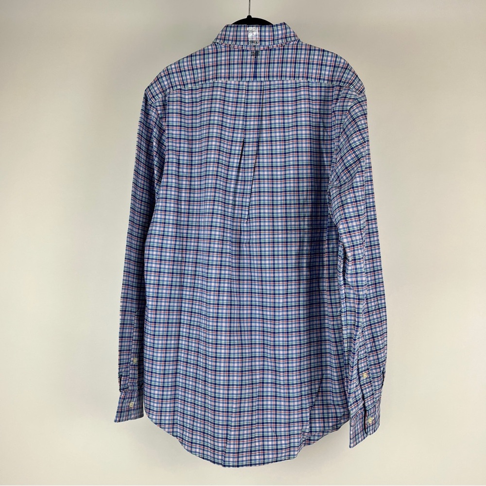 NEW Ralph Lauren Blue and White Casual Button Down Shirt - Picture 2 of 3